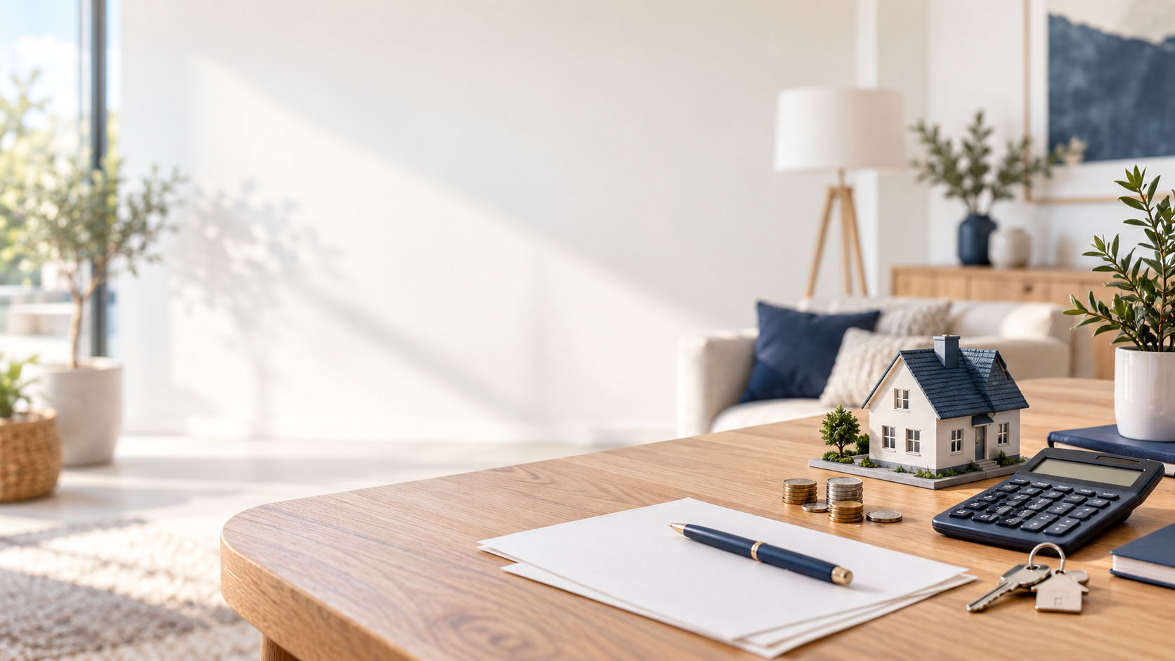 Reste à vivre pour un prêt immobilier avec maison, calculatrice et budget du foyer